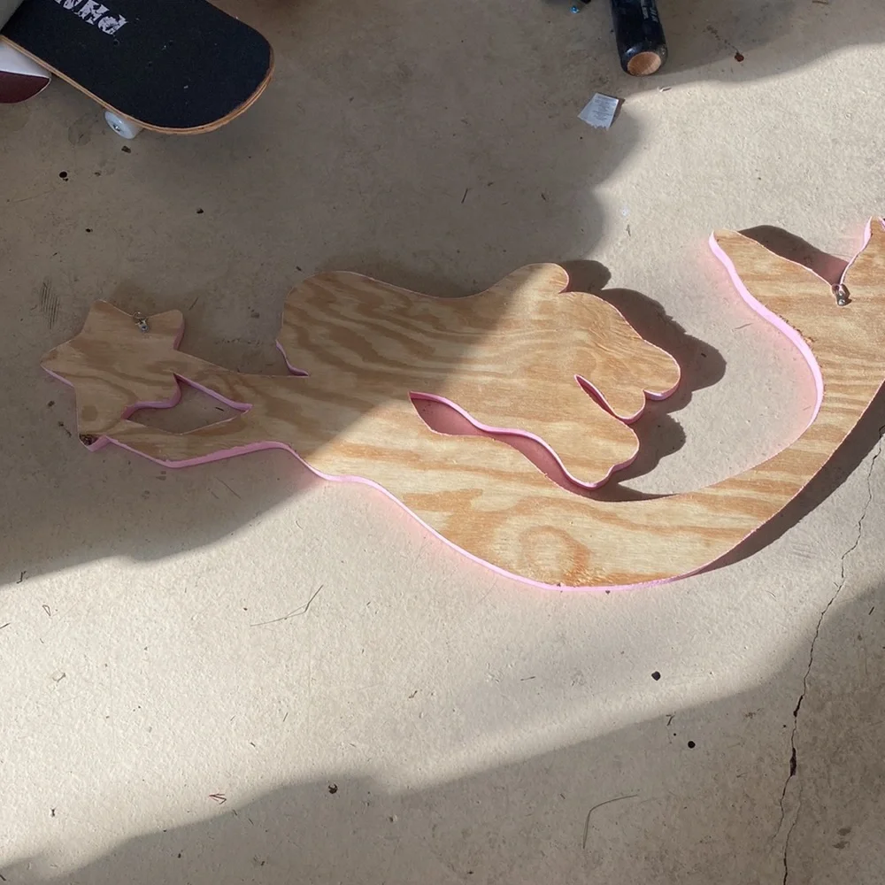 Mermaid wall decor - Picture 2 of 2